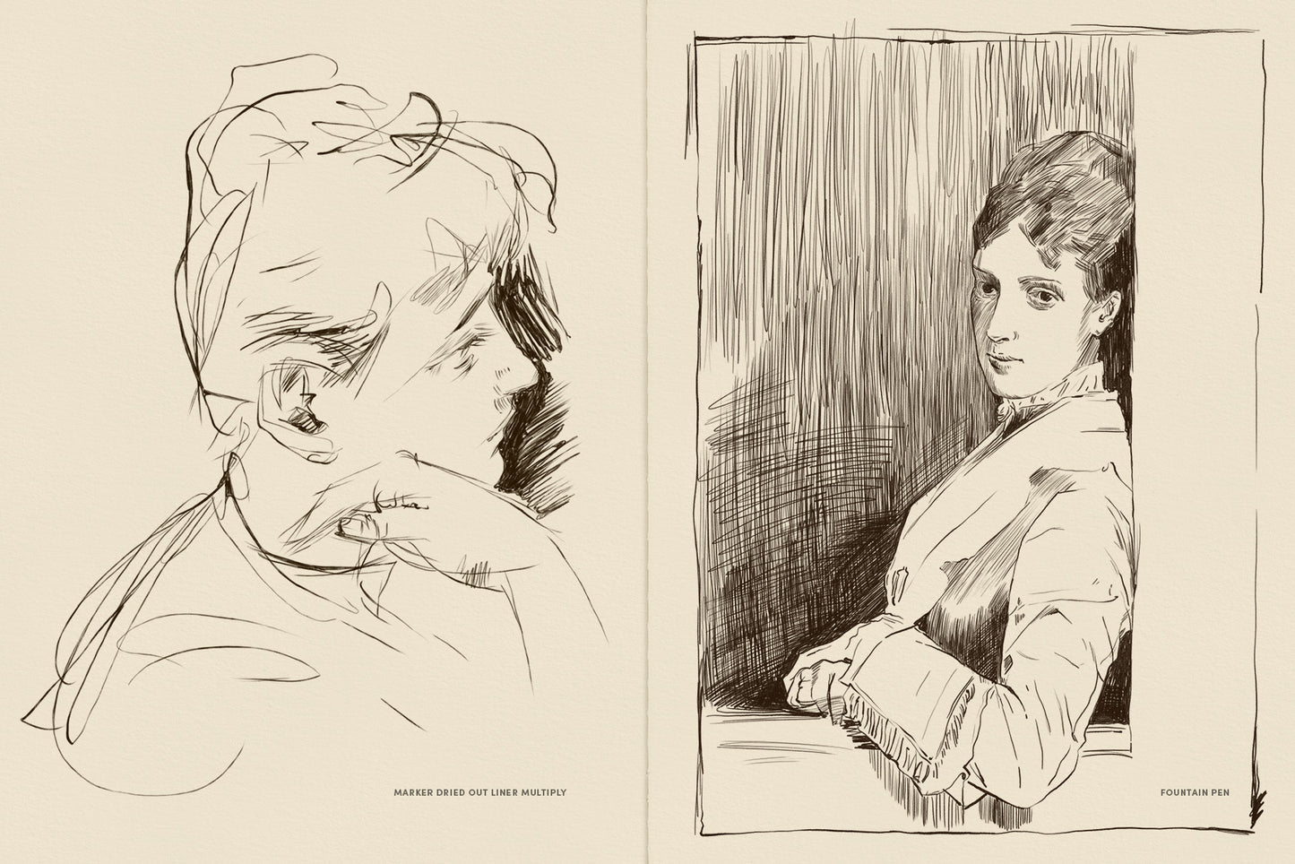 Procreate水彩速涂笔刷套装 , sucaiwan.com