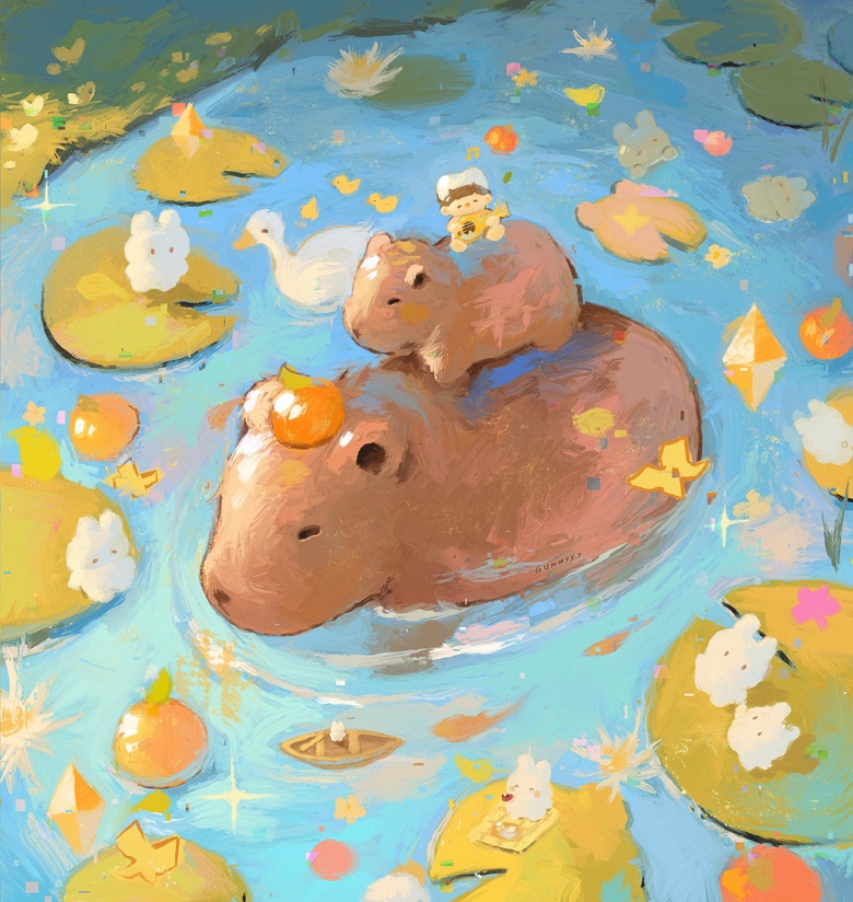 25个儿童绘本卡通插画Procreate笔刷 , sucaiwan.com