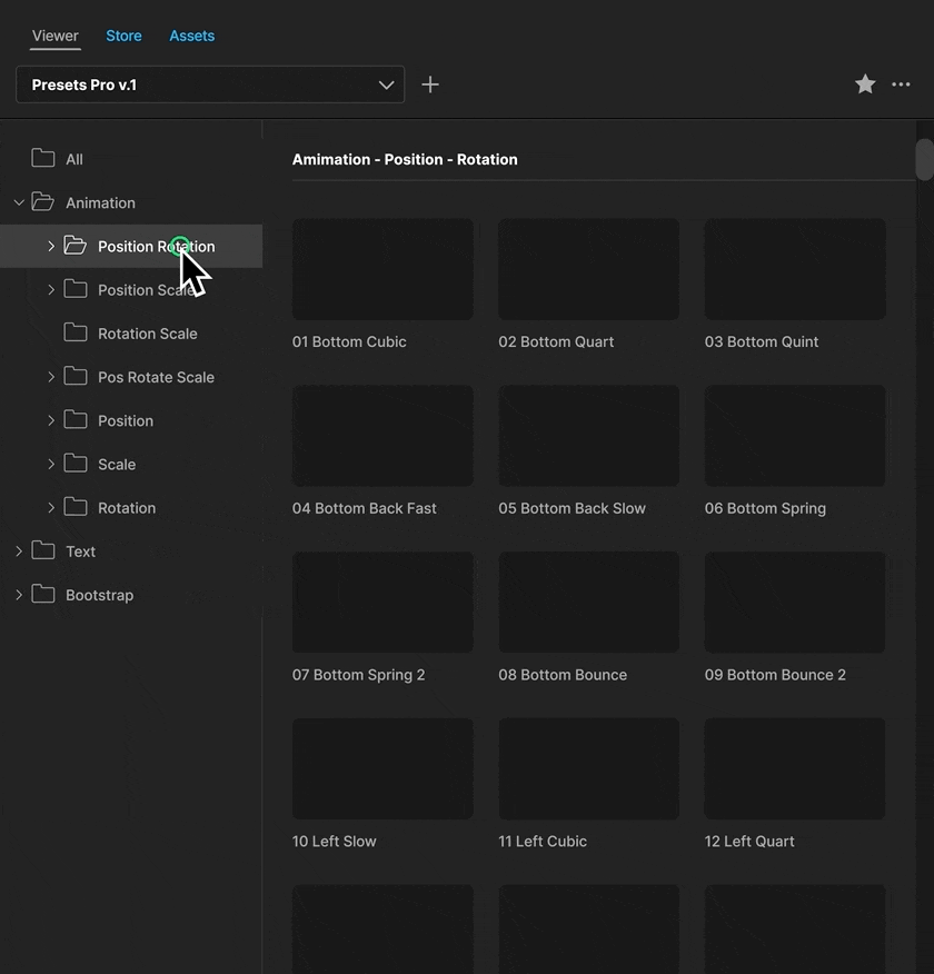 AE脚本-2000种图层LOGO物体运动文字标题排版淡入淡出动画预设 Presets Pro fix2（ EasyEdit Viewer V3.2.0） 插件预设 sucaiwan.com