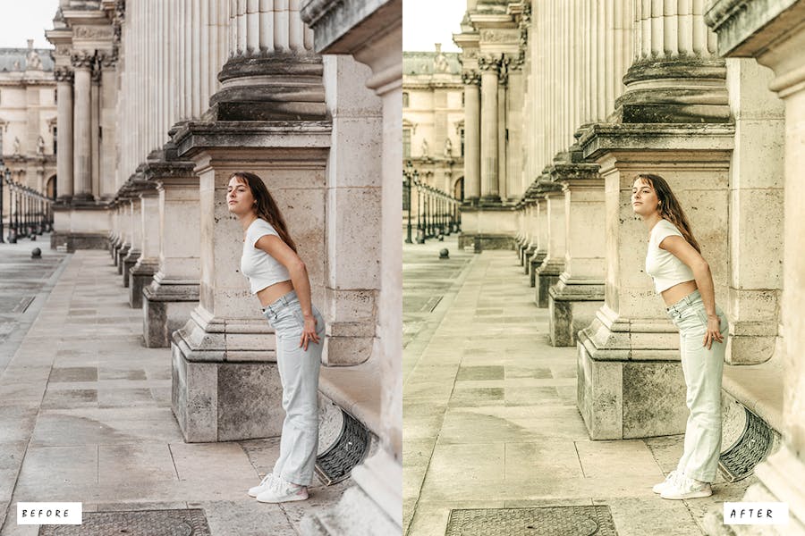 情绪人像电影美学旅拍摄影后期调色Lightroom预设 插件预设 sucaiwan.com