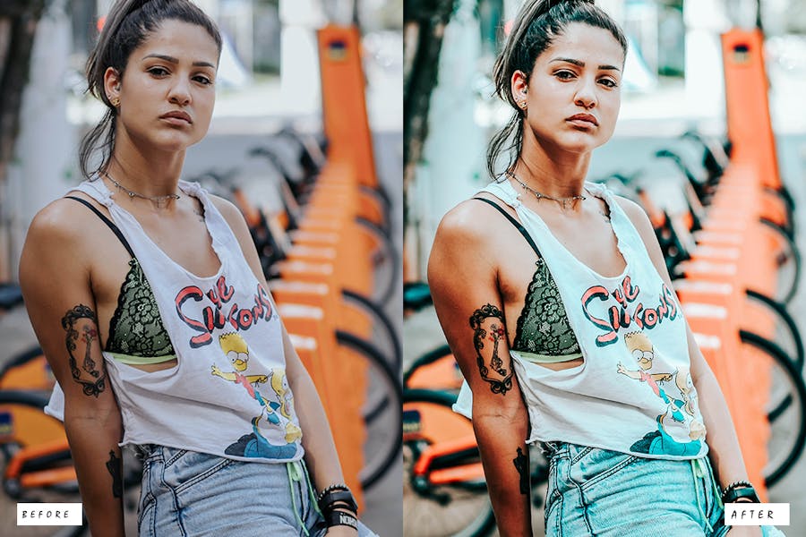 情绪人像电影美学旅拍摄影后期调色Lightroom预设 插件预设 sucaiwan.com