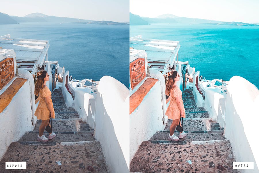 情绪人像电影美学旅拍摄影后期调色Lightroom预设 插件预设 sucaiwan.com