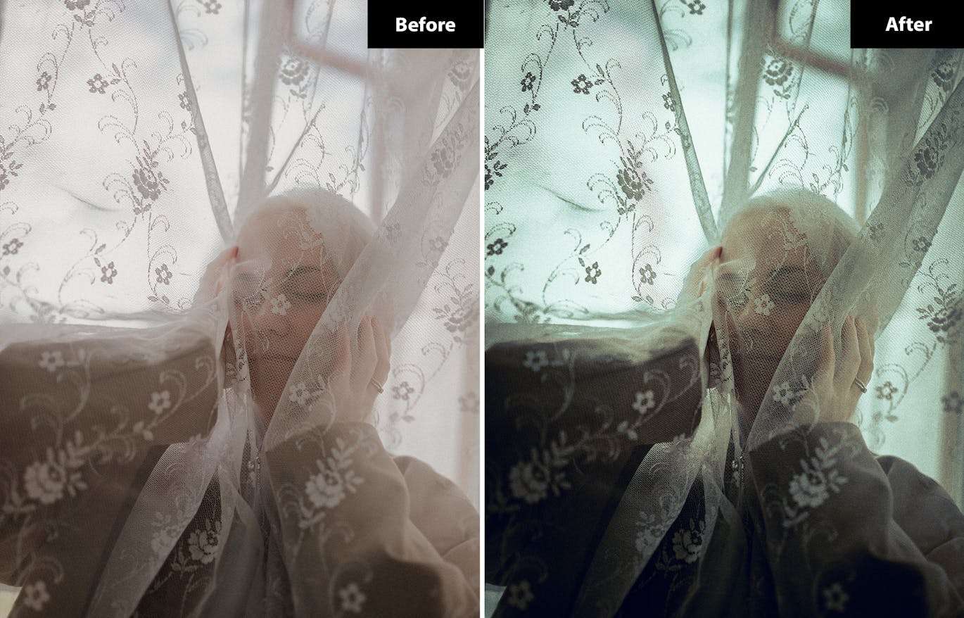 黑暗深色情绪旅拍摄影后期调色Lightroom预设 6 Lightroom- und Photoshop-Voreinstellungen in Brunette-Qualität 插件预设 sucaiwan.com