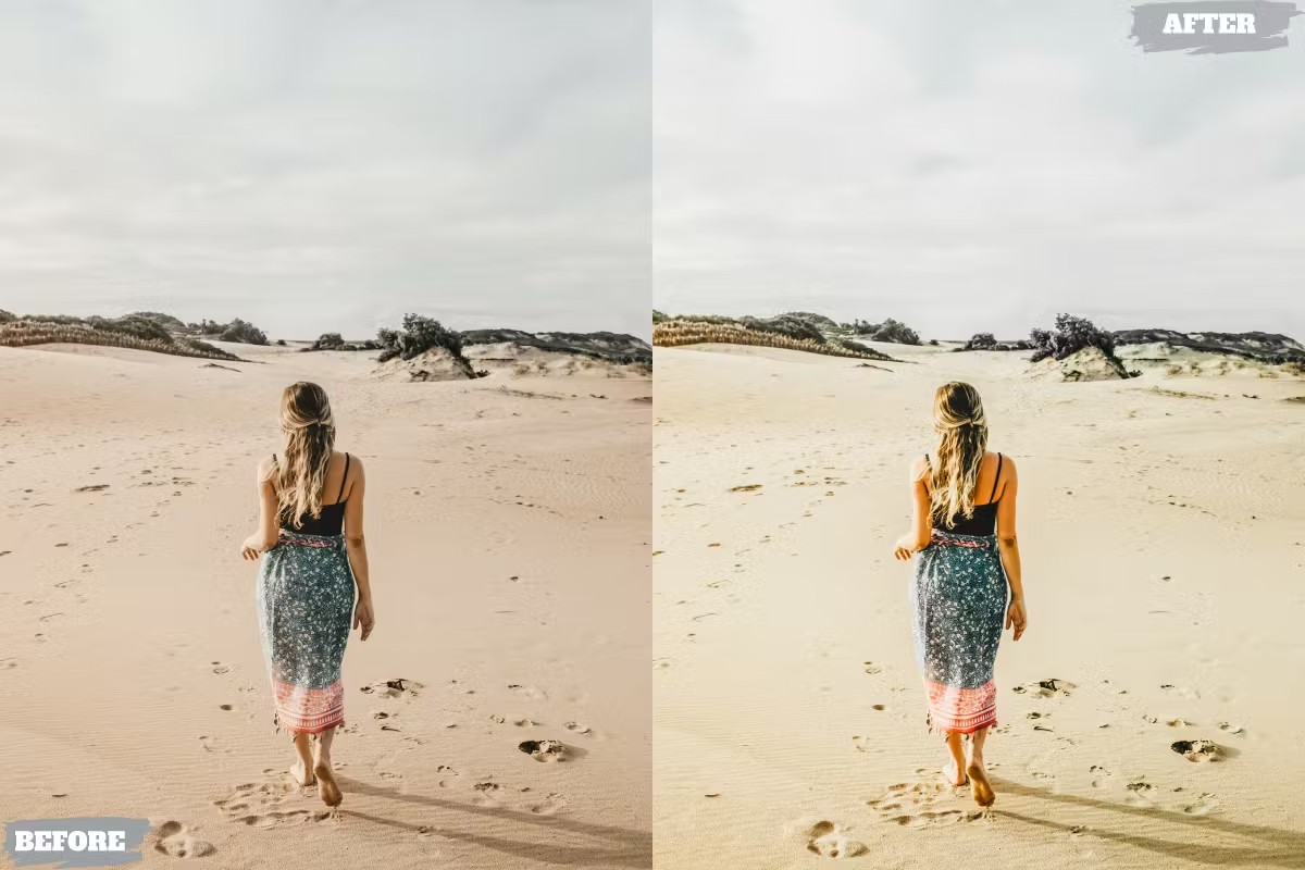 温暖八月人像旅拍摄影后期调色Lightroom预设 Warmht Agust Lightroom Presets Dekstop and Mobile 插件预设 sucaiwan.com