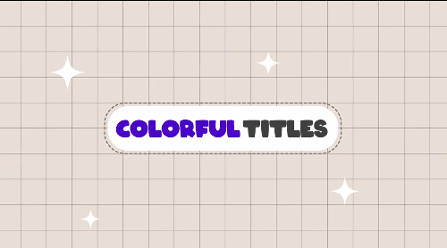 FCPX插件：12个复古时髦二维卡通综艺花字气泡贴纸标题动画 , sucaiwan.com