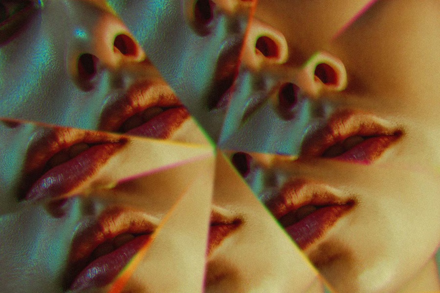 万花筒照片效果Photoshop设计模板 Prism Kaleidoscope Photo Effect 图片素材 sucaiwan.com