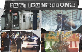 PR预设：创意情绪风格快闪拼贴定格动画撕纸转场视觉效果V2