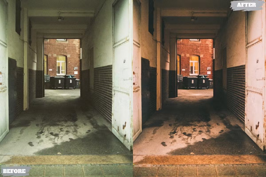 模拟复古人像深色街拍摄影后期调色Lightroom预设 Analoge Retro-Lightroom-Voreinstellungen für Desktop und Handy 插件预设 sucaiwan.com