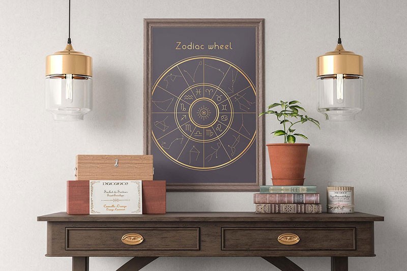 12星座符号图案矢量素材，AI PNG格式 图片素材 sucaiwan.com