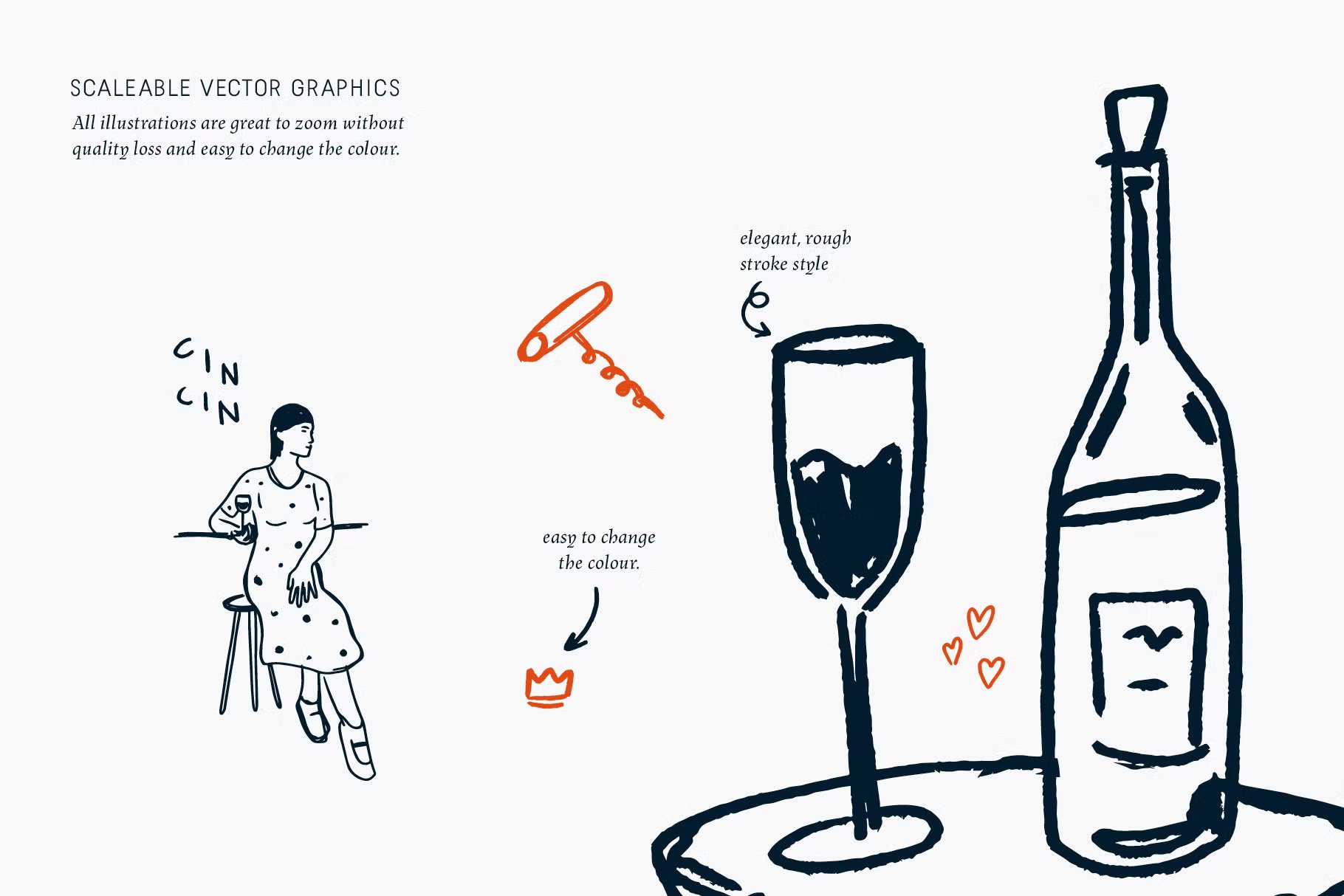 品牌海报图案创作网页设计标志设计自然气息葡萄酒矢量手绘插画PNG/AI矢量设计图形 Wine vector Illustrations 图片素材 第5张-素材湾丨精选海外优质设计素材资源 品牌海报图案创作网页设计标志设计自然气息葡萄酒矢量手绘插画PNG/AI矢量设计图形 Wine vector Illustrations 图片素材 sucaiwan.com