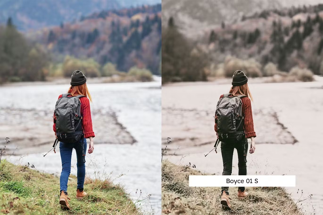 喜怒无常户外肖像摄影后期Lightroom预设及电影调色LUT预设 20 Timberland Lightroom Presets und LUTs 插件预设 sucaiwan.com