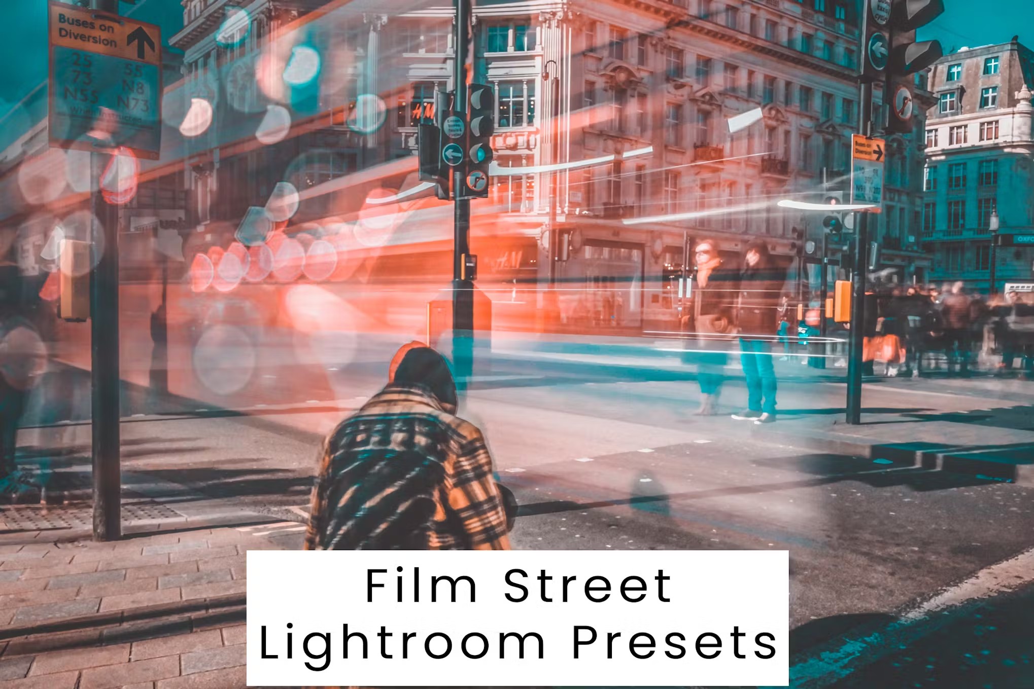 电影大片质感街道旅拍摄影后期调色Lightroom预设 Lightroom Presets für Film Street 插件预设 sucaiwan.com