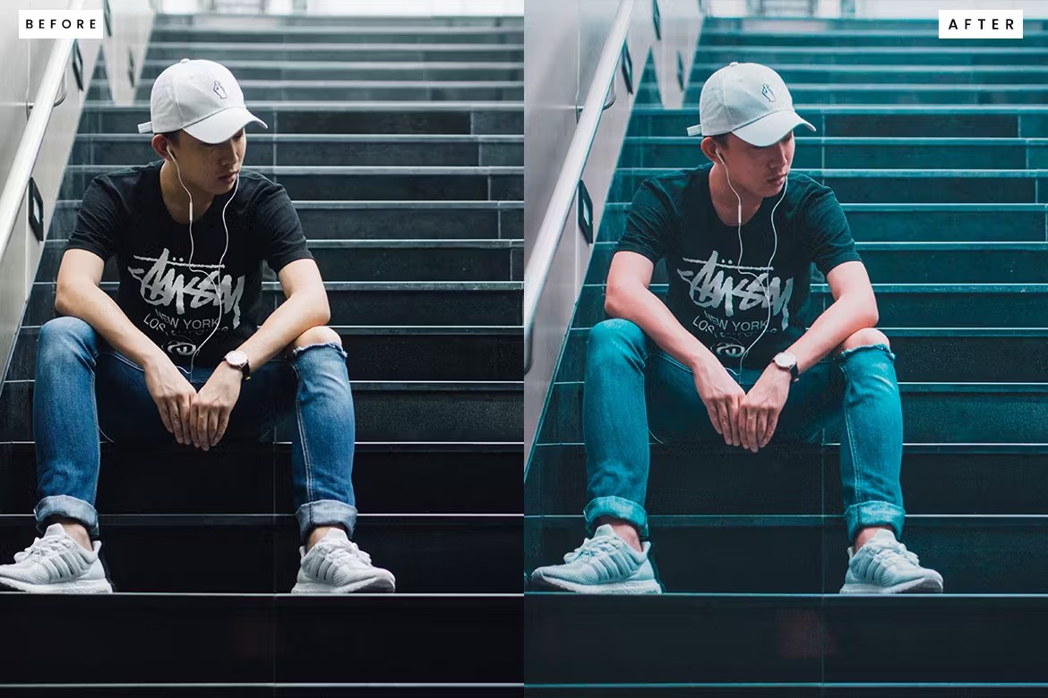 电影大片质感街道旅拍摄影后期调色Lightroom预设 Lightroom Presets für Film Street 插件预设 sucaiwan.com