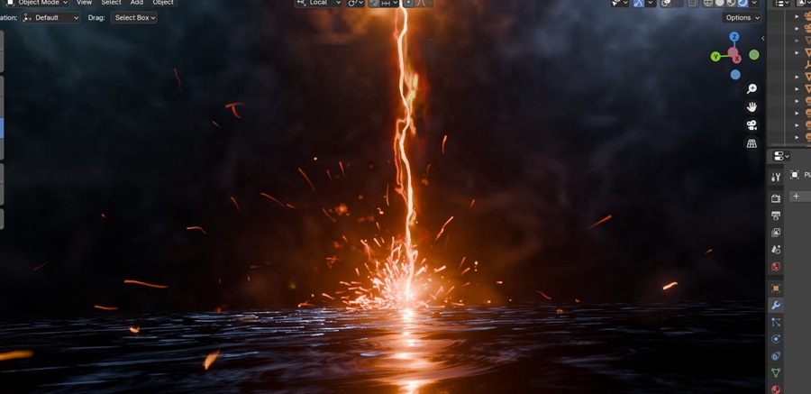 【Blender预设】Omega Particle Fx 粒子特效雪花瓣树叶灰尘雨水气泡 Omega Particle Fx V0.1.5 插件预设 sucaiwan.com