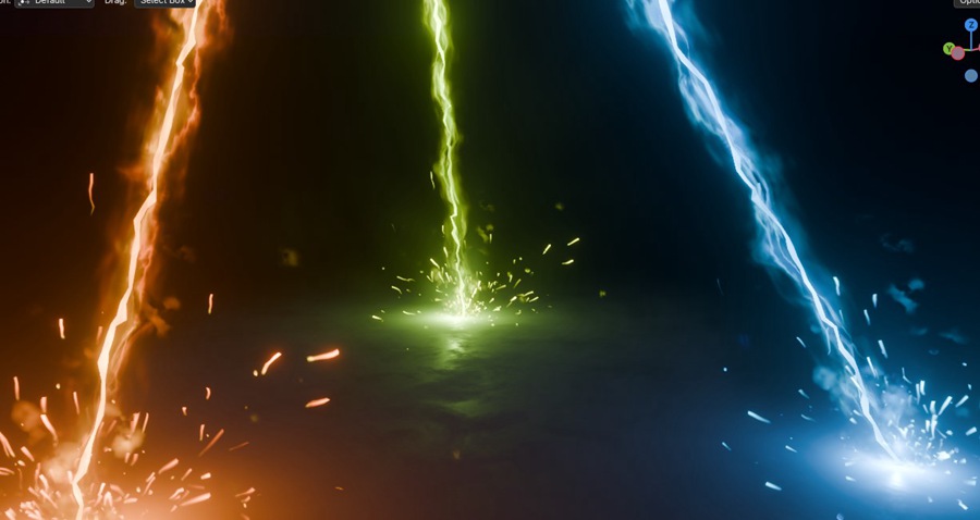 【Blender预设】Omega Particle Fx 粒子特效雪花瓣树叶灰尘雨水气泡 Omega Particle Fx V0.1.5 插件预设 sucaiwan.com