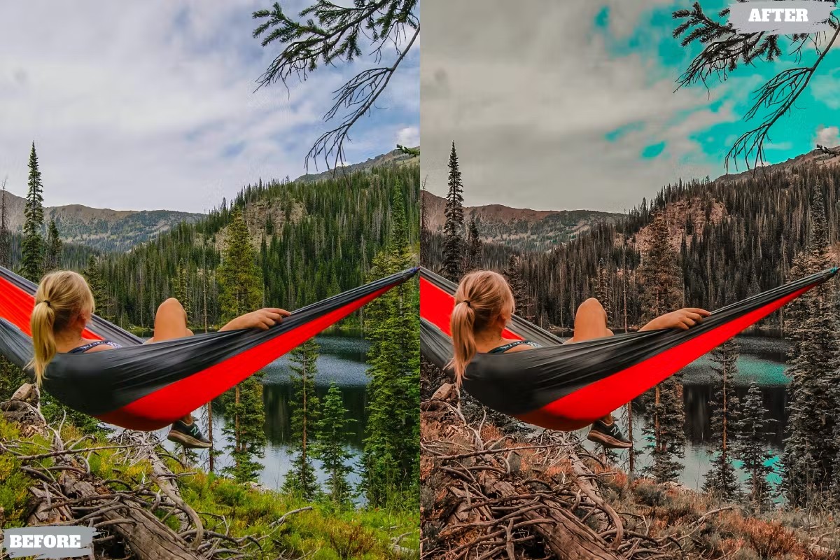 哑光日落人像旅拍摄影后期调色Lightroom预设  Matte Sunset Lightroom Presets für Desktop und Handy 插件预设 sucaiwan.com