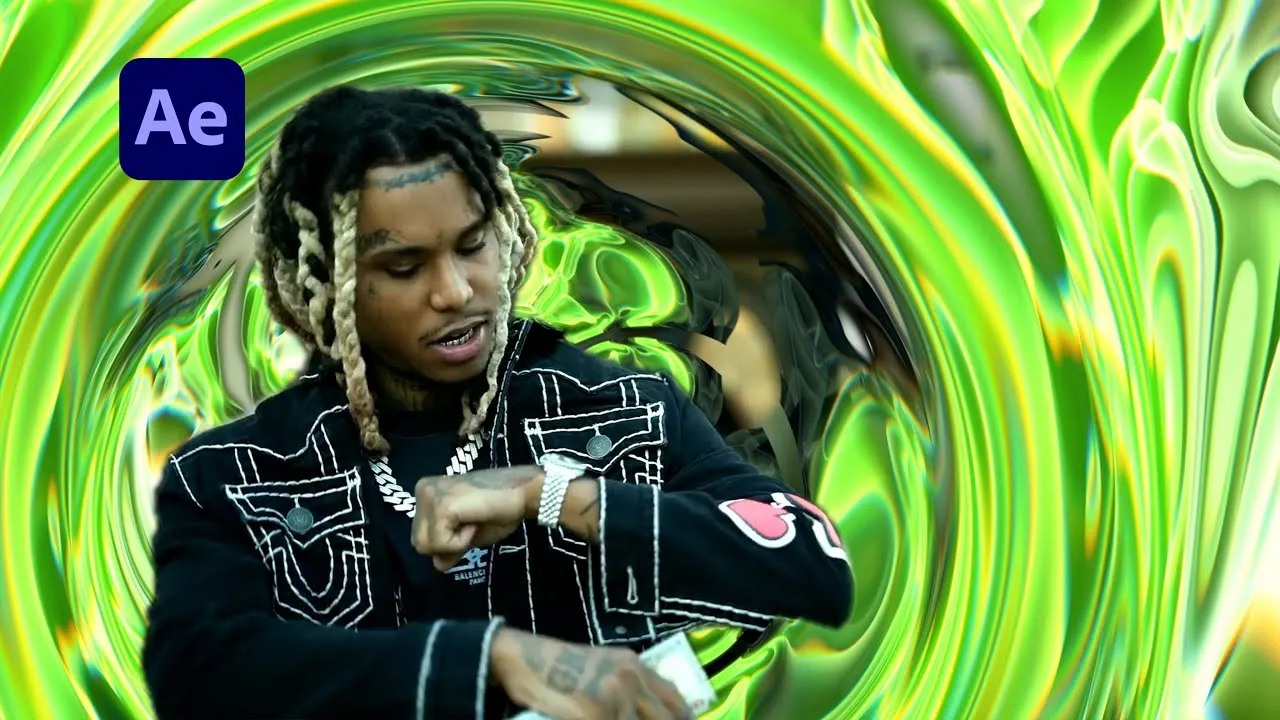 AE预设：嘻哈说唱风格镜头发光摇晃迷幻爆炸效果预设 , sucaiwan.com