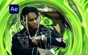 AE预设:嘻哈说唱风格镜头发光摇晃迷幻爆炸效果预设