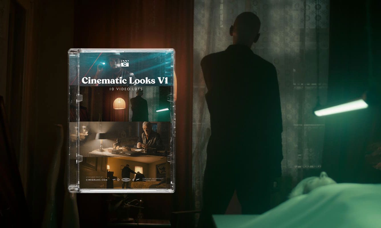 CINEGRAMS 10个复古好莱坞标志电影外观色彩分级LUT调色预设 CINEGRAMS – Cinematic Looks V1 插件预设 sucaiwan.com