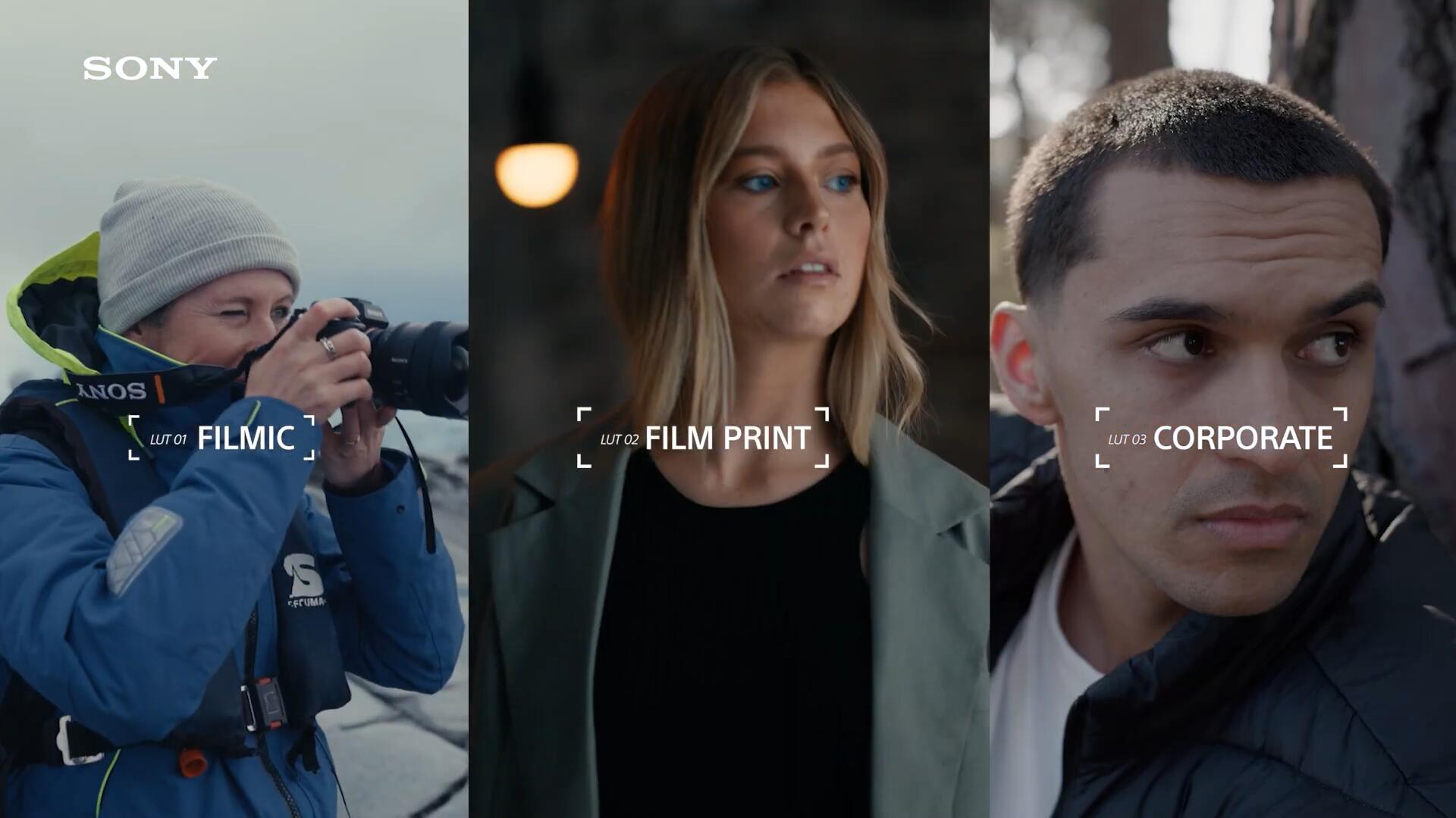 SONY索尼最新电影院线级创意多风格企业/自然胶片摄影LUT调色预设 , sucaiwan.com