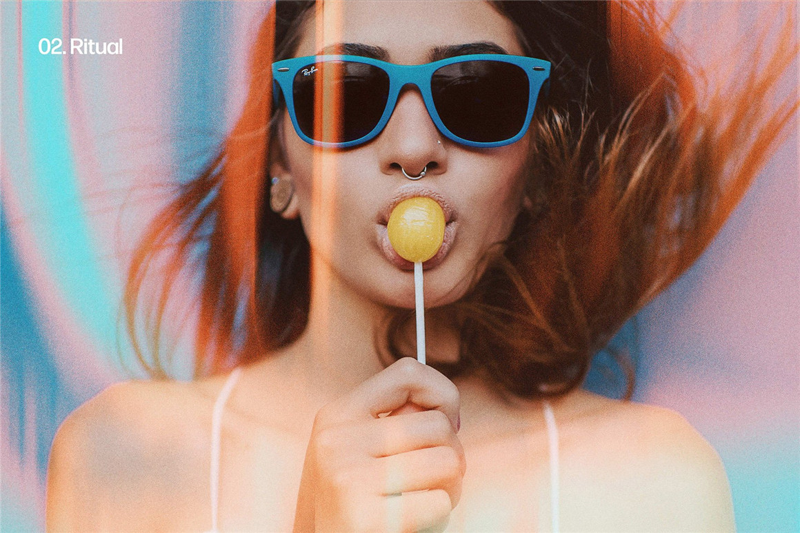 潮流复古迷幻弥散光渐变影颗粒噪点照片处理特效PS样机滤镜模板 Aura Leaks Photo Effect , 第8张-素材湾丨精选海外优质设计素材资源 潮流复古迷幻弥散光渐变影颗粒噪点照片处理特效PS样机滤镜模板 Aura Leaks Photo Effect , sucaiwan.com