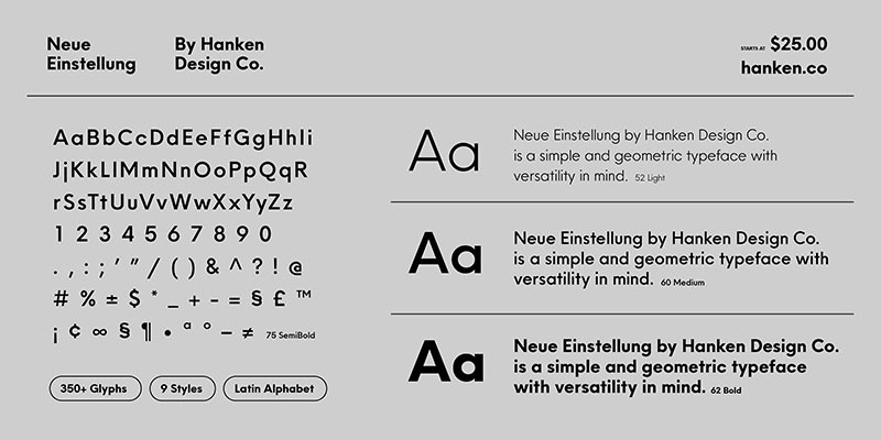 Neue Einstellung现代无衬线字体 , 第3张-素材湾丨精选海外优质设计素材资源 Neue Einstellung现代无衬线字体 , sucaiwan.com
