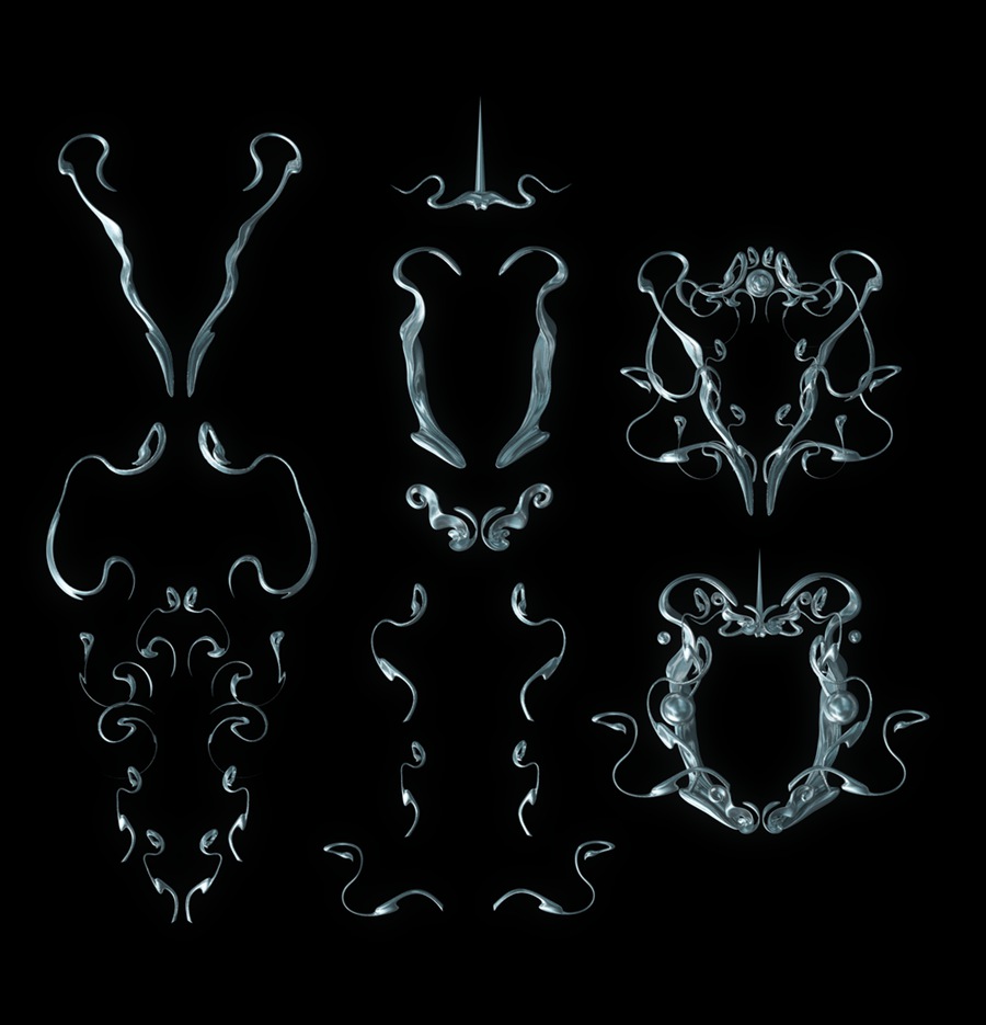 40个暗黑生物机甲酸性金属镀铬3D模型包 BIO MECH ASSET PACK 样机素材 sucaiwan.com