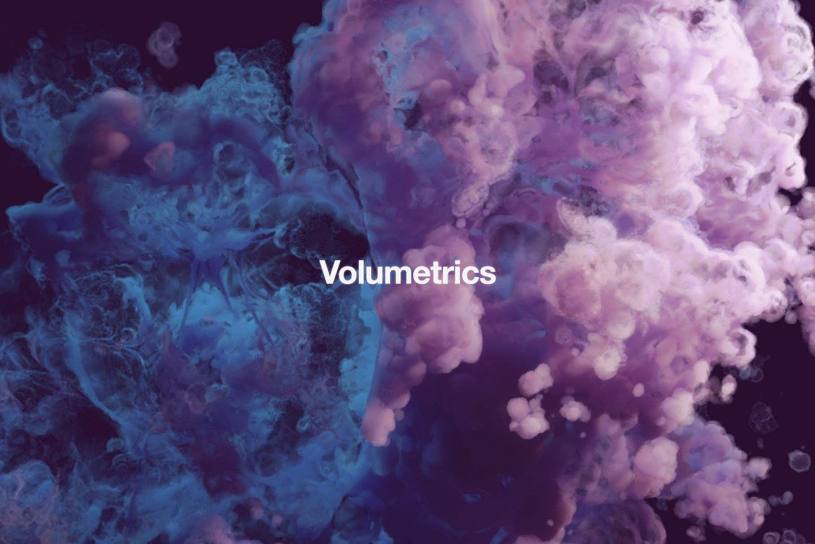 RuleByArt 25款3D创意蒸汽云朵喷雾雾气炫彩高清PNG免扣背景设计包 Volumetrics 25 Vapor Formations 图片素材 sucaiwan.com
