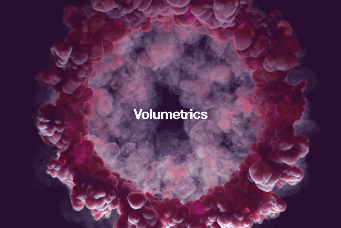 RuleByArt 25款3D创意蒸汽云朵喷雾雾气炫彩高清PNG免扣背景设计包 Volumetrics 25 Vapor Formations 图片素材 sucaiwan.com
