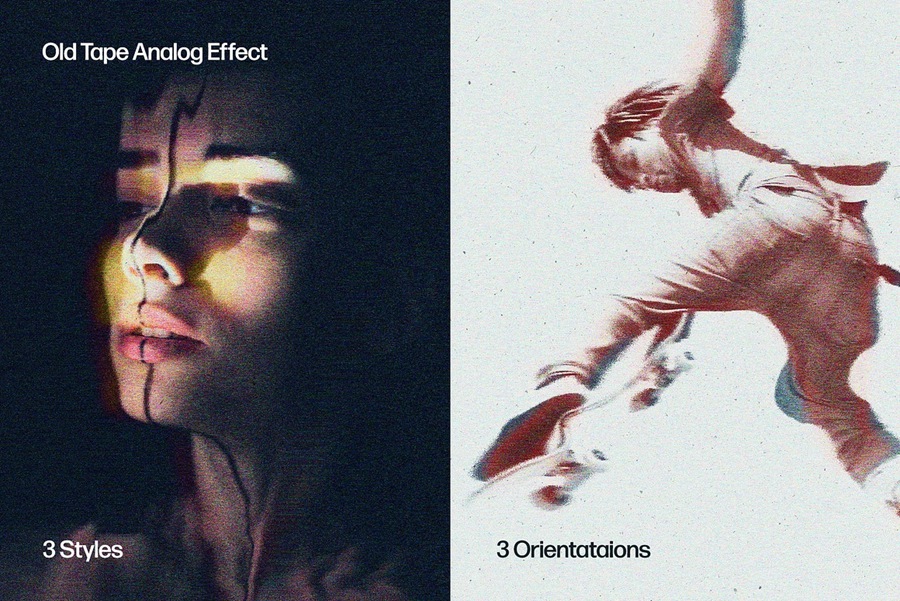 潮流复古扭曲故障波动照片处理特效PS样机模板素材 Old Tape Analog Effect , 第13张-素材湾丨精选海外优质设计素材资源 潮流复古扭曲故障波动照片处理特效PS样机模板素材 Old Tape Analog Effect , sucaiwan.com