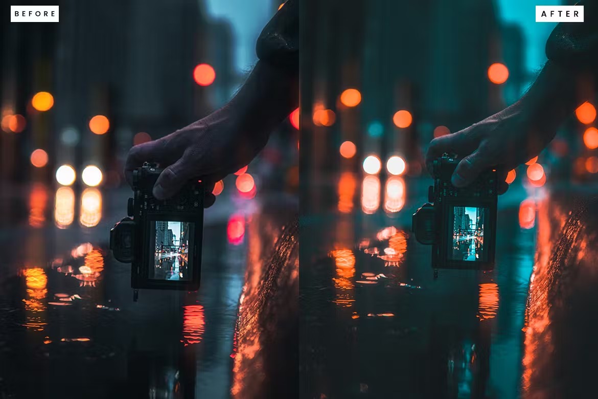 穆迪城市风景风光街拍摄影后期调色Lightroom预设 Moody City Lightroom Presets 插件预设 sucaiwan.com