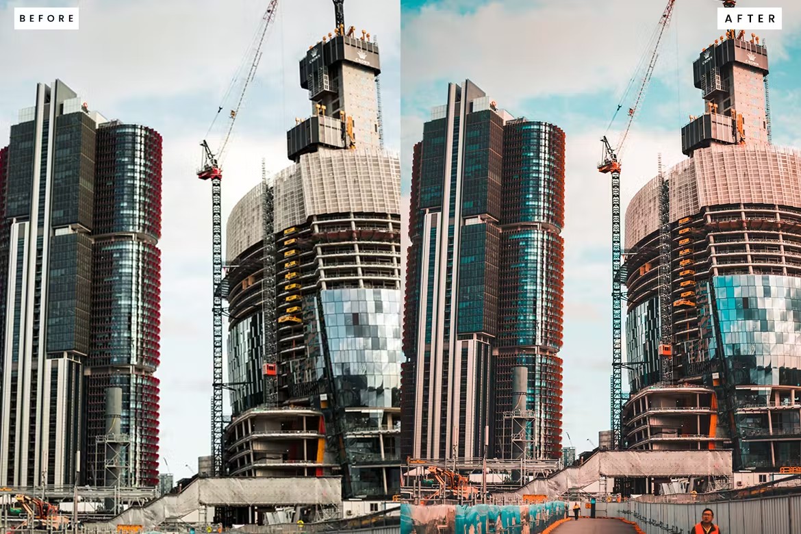 穆迪城市风景风光街拍摄影后期调色Lightroom预设 Moody City Lightroom Presets 插件预设 sucaiwan.com