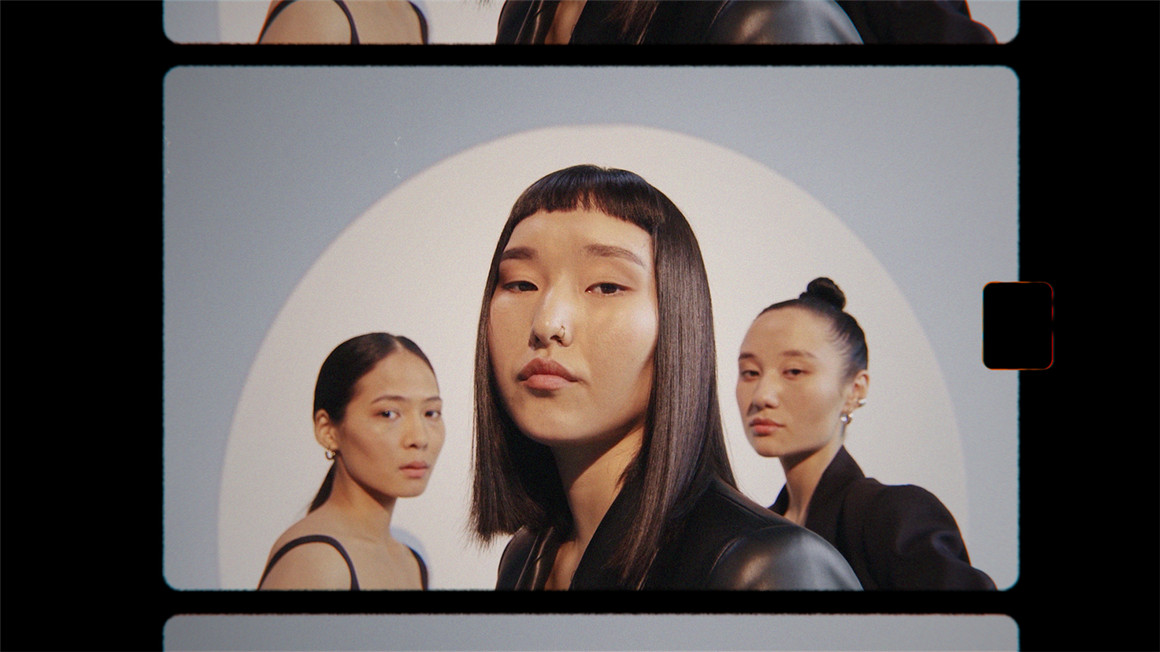 AE模板：复古16mm电影美学胶片帧镜头方形圆角边框遮罩颗粒视频叠加模板 , sucaiwan.com