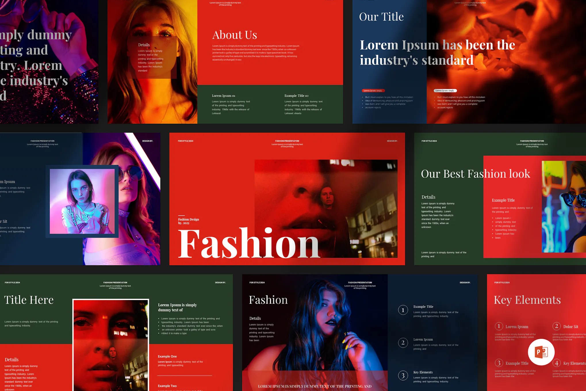 时尚品牌营销策划演示文稿设计ppt模板 Fashion Presentation PowerPoint Template , 第1张-素材湾丨精选海外优质设计素材资源 时尚品牌营销策划演示文稿设计ppt模板 Fashion Presentation PowerPoint Template , sucaiwan.com