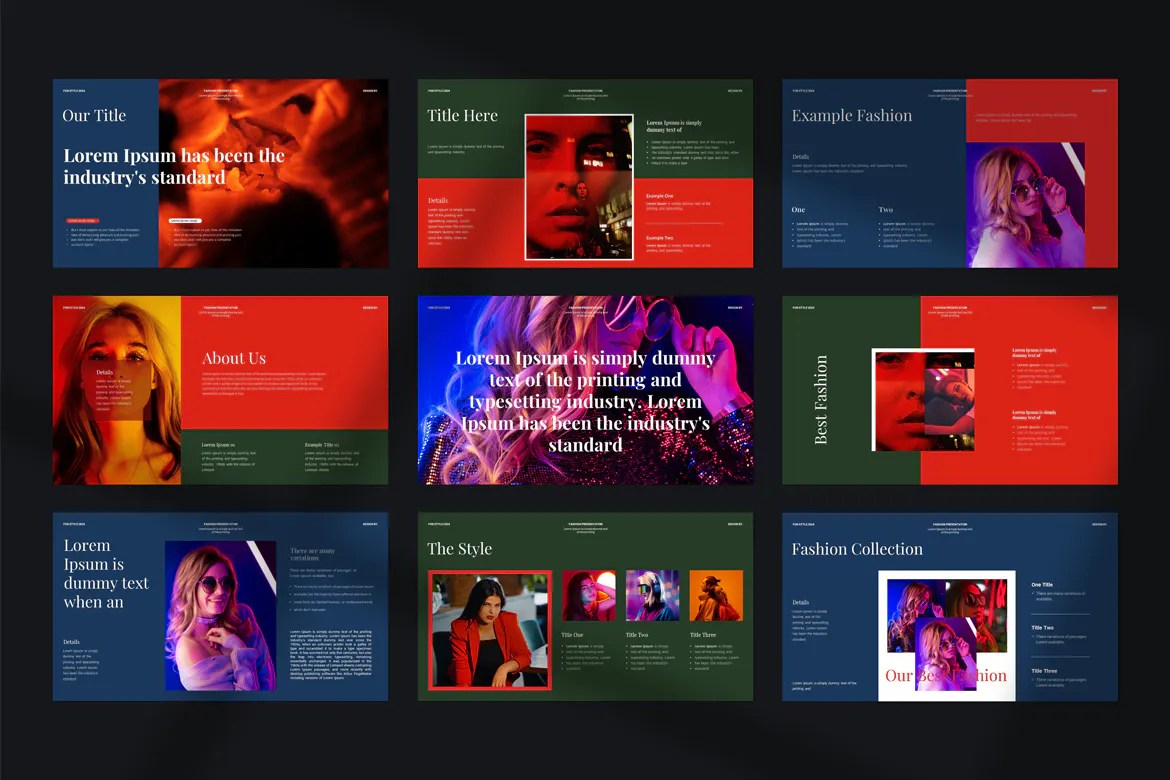 时尚品牌营销策划演示文稿设计ppt模板 Fashion Presentation PowerPoint Template , 第2张-素材湾丨精选海外优质设计素材资源 时尚品牌营销策划演示文稿设计ppt模板 Fashion Presentation PowerPoint Template , sucaiwan.com