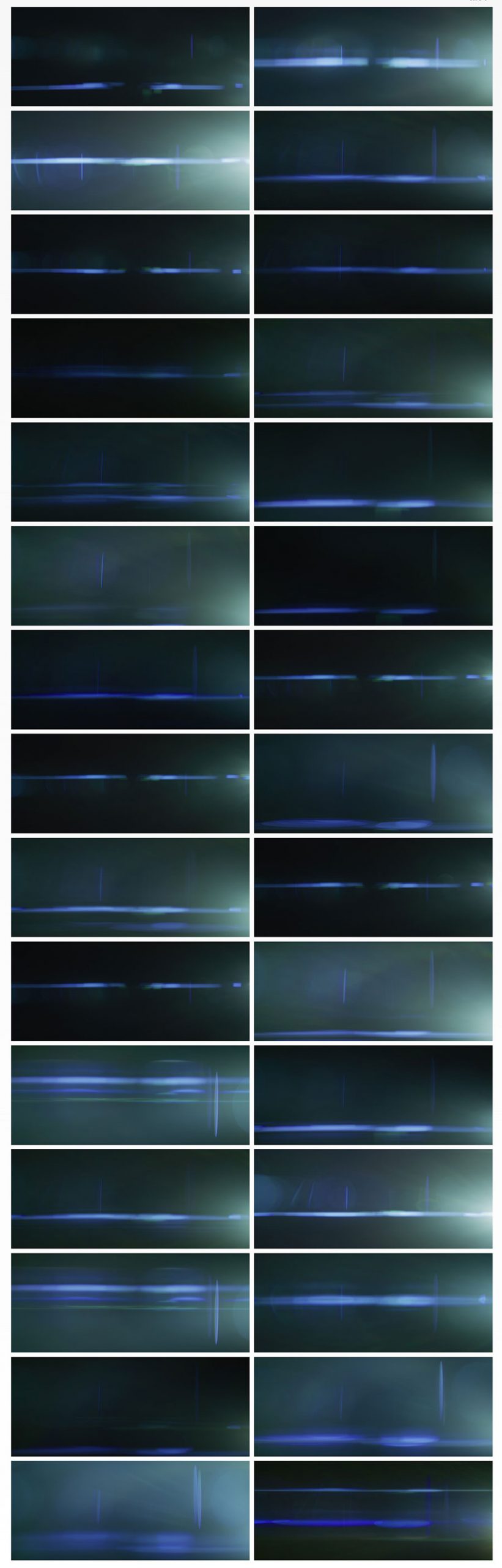 Lens Distortions 高质量大胆蓝色条纹变形光学镜镜头晕耀斑电影4K视频素材 Cineovision 影视音频 sucaiwan.com