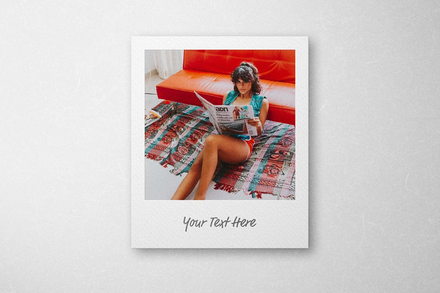 12组真实高品质宝丽来照片相框合集摄影时尚博主后期Photoshop设计模板Polaroid Frame Mockups Collection 样机素材 sucaiwan.com