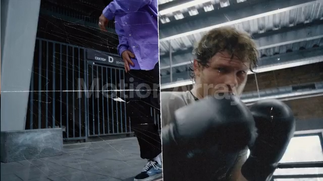 AE模板：复古做旧撕纸拼贴破旧划痕转场过渡 Ripped Paper Transitions 影视音频 sucaiwan.com