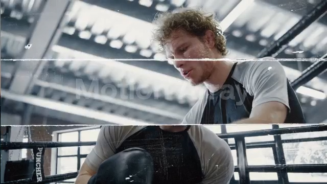 AE模板：复古做旧撕纸拼贴破旧划痕转场过渡 Ripped Paper Transitions 影视音频 sucaiwan.com