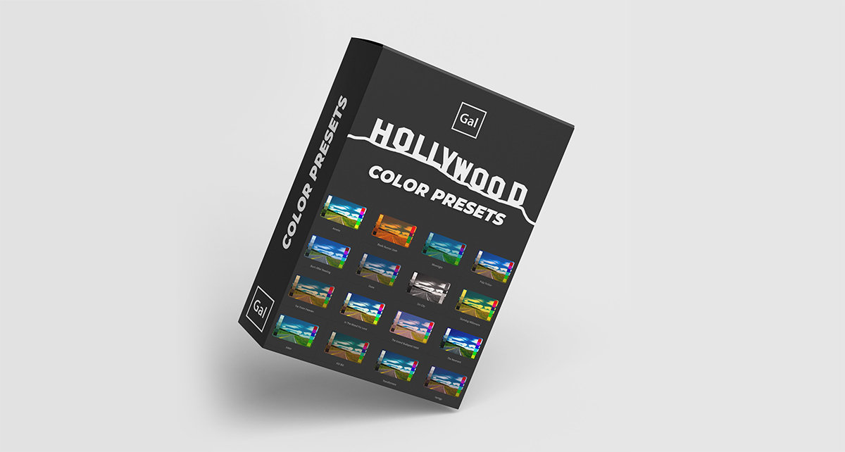 Premiere Gal 20部流行好莱坞电影彩色胶片LUTS调色预设包+PR预设 Hollywood Movie Color Preset LUT Pack 插件预设 第1张-素材湾丨精选海外优质设计素材资源 Premiere Gal 20部流行好莱坞电影彩色胶片LUTS调色预设包+PR预设 Hollywood Movie Color Preset LUT Pack 插件预设 sucaiwan.com