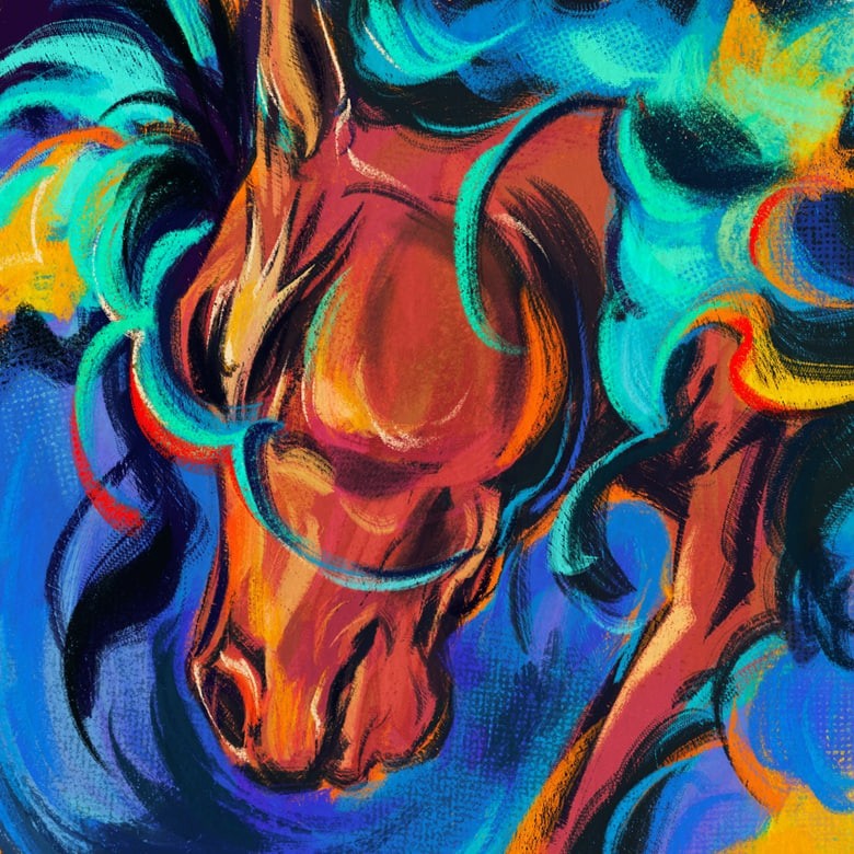 粉彩油画插画必备Procreate笔刷 , sucaiwan.com