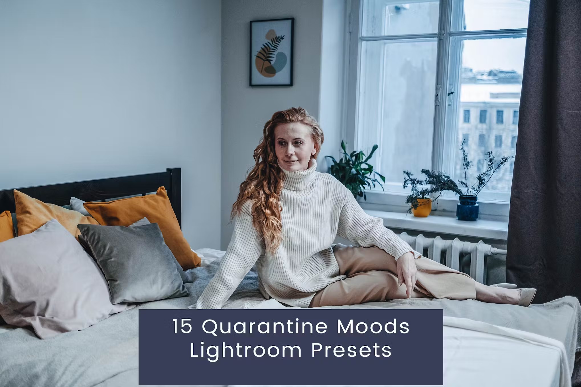 隔离情绪人像心情美学摄影后期调色Lightroom预设 15 Lightroom Presets für Quarantäne-Stimmungen 插件预设 sucaiwan.com