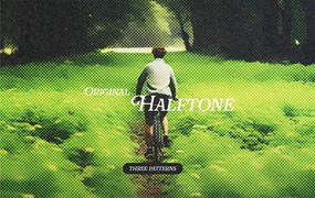 复古半色调印刷颗粒半调图片照片摄影叠加PSD特效样机 VINTAGE PRINT HALFTONE PHOTO EFFECT