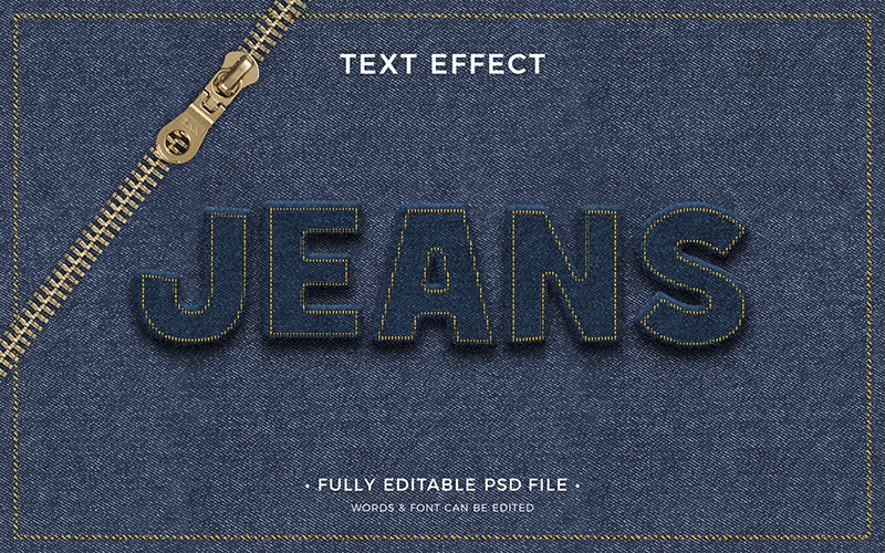 10款牛仔布料效果图层样式PSD , sucaiwan.com