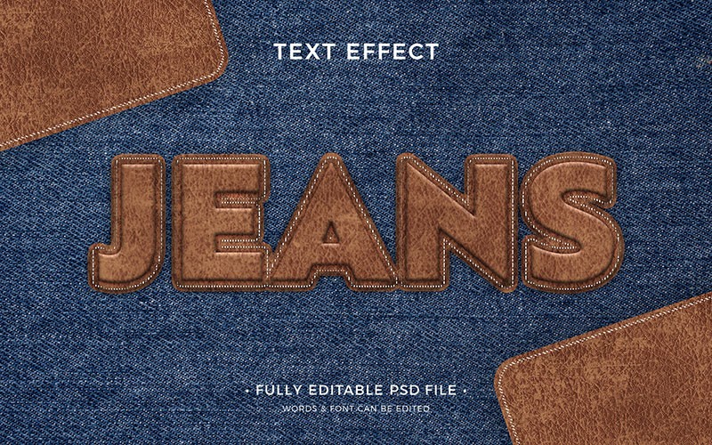 10款牛仔布料效果图层样式PSD , sucaiwan.com