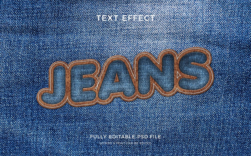 10款牛仔布料效果图层样式PSD , sucaiwan.com