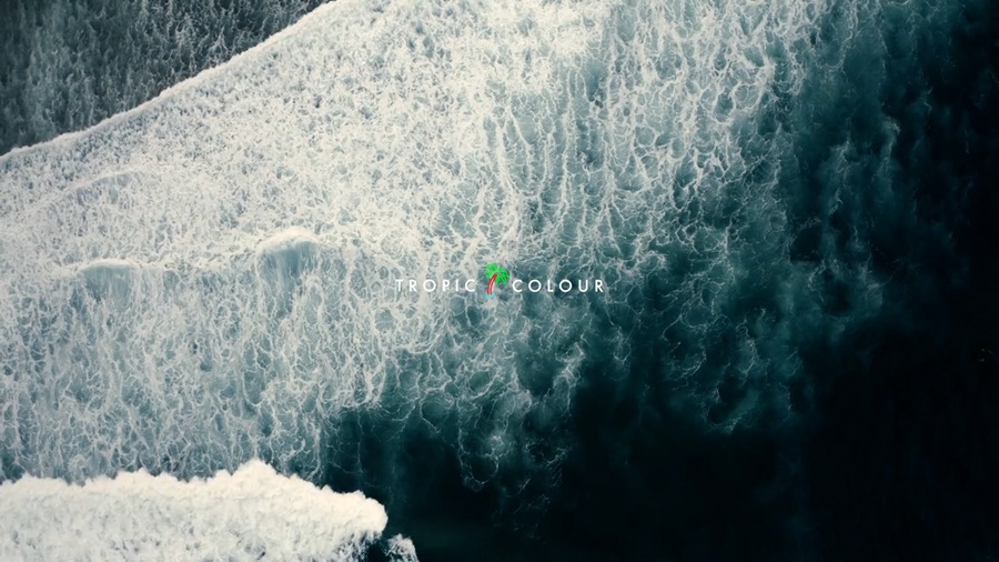 Tropic Colour 22分钟4K热带海滩航拍空中水波浪花后期调色灰片素材片段 Beaches Aerial Stock 影视音频 sucaiwan.com