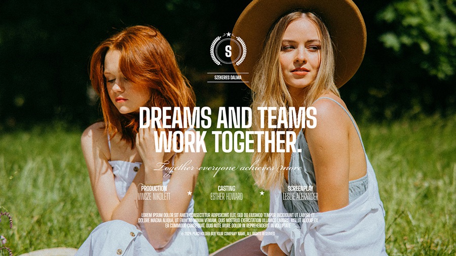 6款电影海报标题视频封面平面设计海报图形Photoshop模板 Cinematic Titles 图片素材 sucaiwan.com