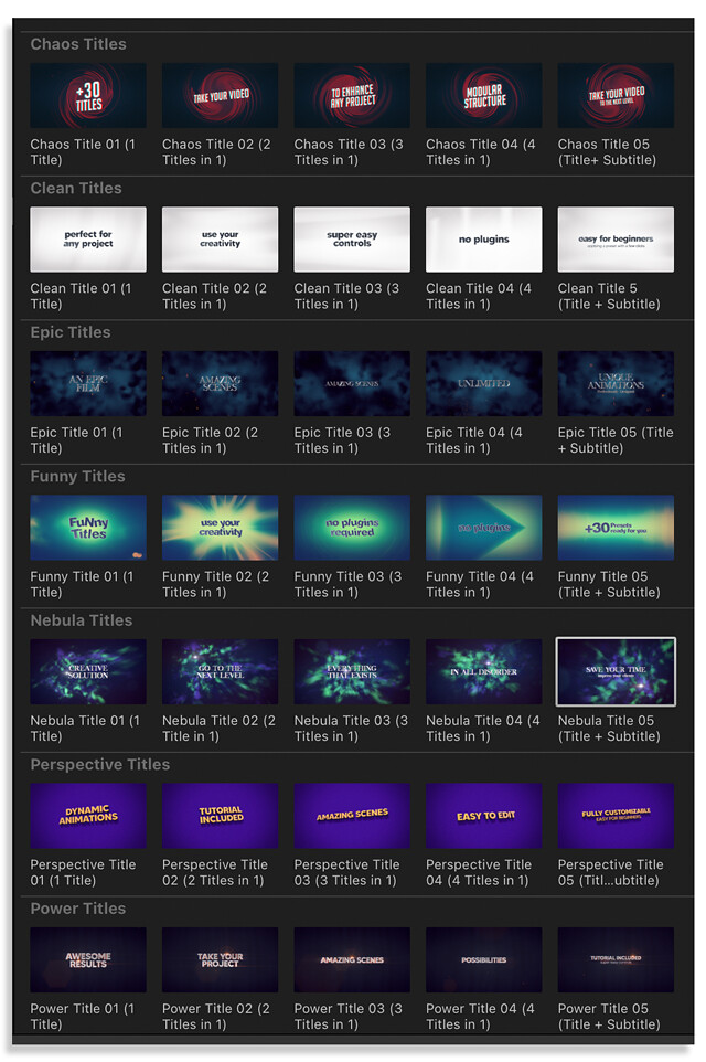 FCPX插件:复古优雅史诗级3D文字标题效果 , 第3张-素材湾丨精选海外优质设计素材资源 FCPX插件:复古优雅史诗级3D文字标题效果 , sucaiwan.com
