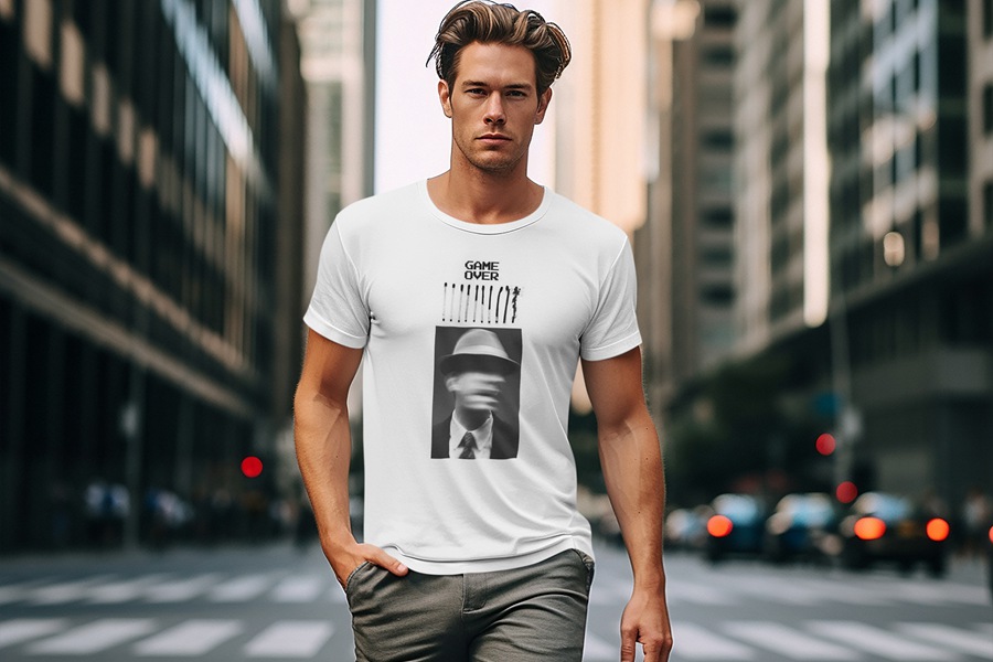 18款城市都市模特穿搭T恤短袖服装印花设计展示PSD样机T-Shirt Mockup Stylish Models 样机素材 sucaiwan.com